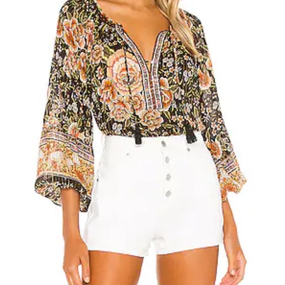 SPELL Mystic Blouse small Nightfall 🖤🧡🌙 - Picture 7 of 9